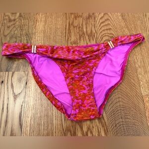 ViX Swim by Paula Hermanny Bikini Bottoms Pink and Orange size Large